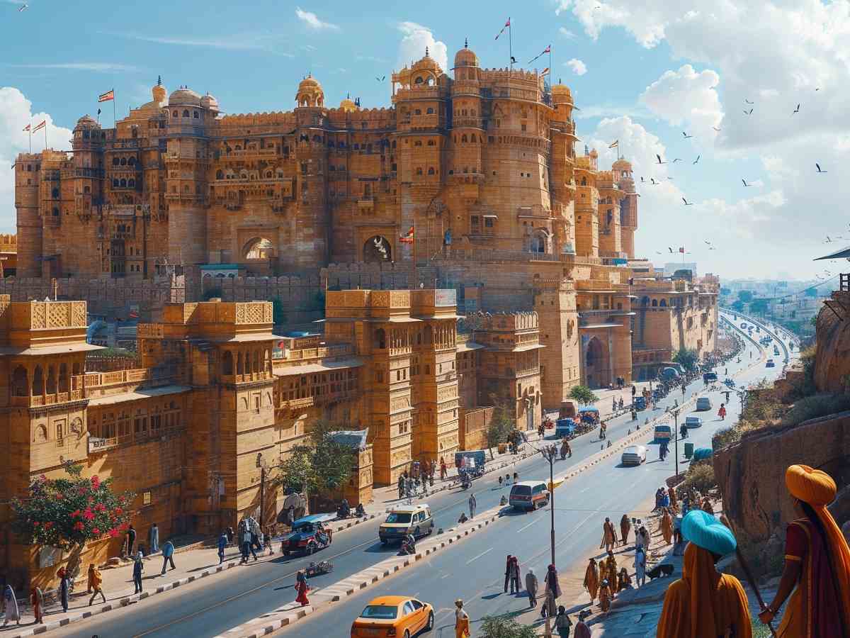 Train Route From Mumbai To Jaisalmer How To Reach Jaisalmer From Delhi-Mumbai-Kolkata-Bangalore